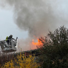 Brand in Wien-Floridsdorf 