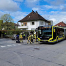 Pkw kracht in Linienbus - Hohenems