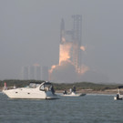 "Starship"-Riesenrakete von SpaceX bei erstem Testflug explodiert
