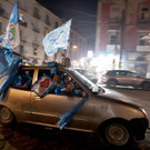 Fans des SSC Napoli feiern den ersten Meistertitel seit 33 Jahren