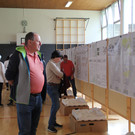 Impressionen der Präsentation des Architektenwettbewerbs