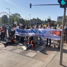 "Street Lecture" der "Scientists for Future" am Praterstern