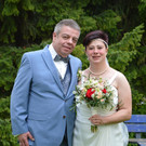 Nathalie Petzold und Martin Giesinger haben auf dem Standesamt geheiratet.