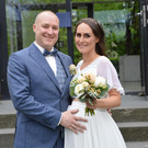 Nicole Stauber und Daniel Flatz haben auf dem Standesamt geheiratet.