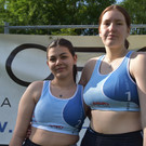 Beachvolleyball in den Rheinauen