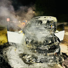 Fahrzeugbrand in Lochau