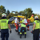 Verletzter Biker bei Motorradunfall in NÖ