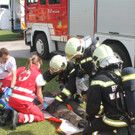 Großeinsatz-Übung der Feuerwehr