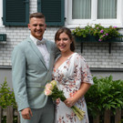 Viktoria Troy und Patrick Debortoli haben geheiratet.