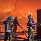 Brand bei Loacker in Lustenau - Großeinsatz der Feuerwehren