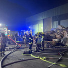 Flammeninferno bei Loacker