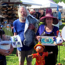 Impressionen vom „Kunst-Handwerker-Markt“ in Hard auf dem Festplatz am See