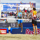 EM-Finale Beachvolleyball