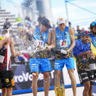 Siegerehrung Beachvolley-EM
