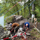 Ruine Neuburg Restaurieung 22. Etappe 2023