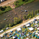 Luftaufnahmen vom Frequency