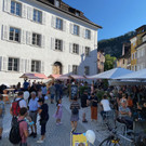 Bilder vom ersten Nachtflohmarkt in Feldkirch