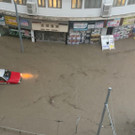 Heftige Regenfälle in Hongkong