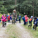 Impressionen vom Wandertag mit Waldpädagoge Günter Dünger