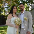 Melisa Cubukci und Mervan Gökcen haben geheiratet.