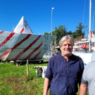 Ein neuer Platz in Lochau für das „Papierboot“ aus der Madame Butterfly-Kulisse