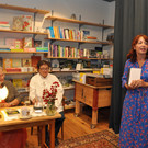 Susanne Scholl in der Buchhandlung Rapunzel
