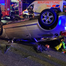 Pkw-Überschlag in Wien-Favoriten