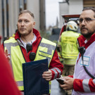 Evakuierungsübung LKH Hohenems