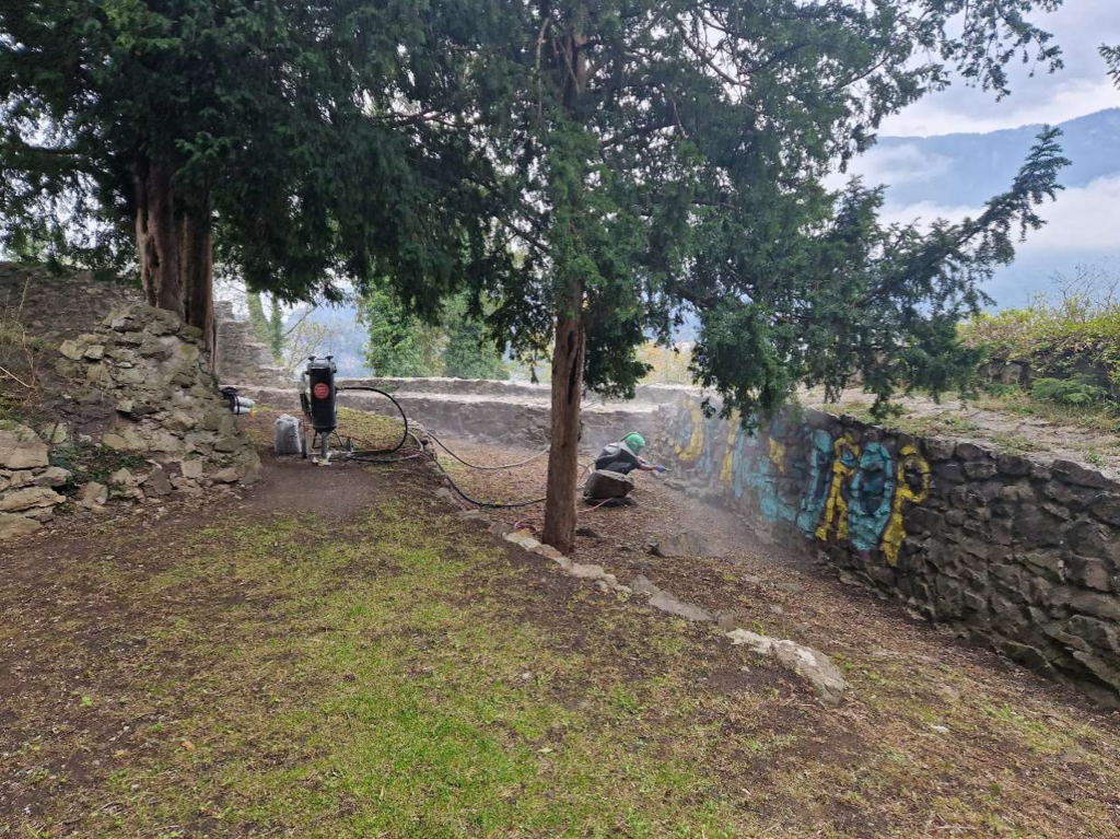 Reinigung Graffiti Tostnerburg.png