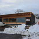 Schützenhaus Rheintal nimmt Gestalt an 