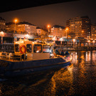 "Weihnachtswassermusik” am Donaukanal