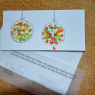 Weihnachtskarten-Aktion der Volksschule Lochau