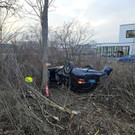 Fahrzeugüberschlag auf B54
