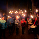 Bilder vom Lochauer „Bömmler Funken“ am See