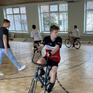 Junge Radballtalente auf Überholspur