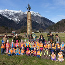 Fasching und Funken im Kindergarten Gantschier