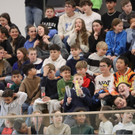 Volle Mittelschulturnhalle