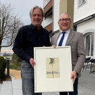 BM Frank Matt bedankte sich bei Gerhard Rauch vom Hotel Am Kaiserstrand