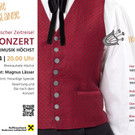 Plakat Frühjahrskonzert Bürgermusik Höchst