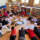 Impressionen der Leseaktion der Volksschule Tschagguns