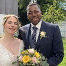 Victoria Hofer und Nongma Sam haben geheiratet.