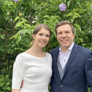 Eva Kristin Haidukiewitz und Clemens Huber feierten Hochzeit.