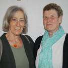 vom Hospiz-Team Feldkirch angereist sind Sonja Beck und Klara Breuss.JPG