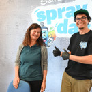 Graffiti für regionalen Handel