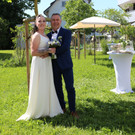 Jasmine Dörr und Thomas Grabher haben geheiratet.