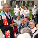 Mai-Andacht bei der Kapelle in Göfis-Pfitz