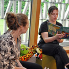 Wahl in der Kinderbibliothek