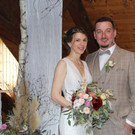 Julia Hemetsberger und Alexander Brunner feierten eine freie Trauung.