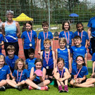 U8 und U10 und Trainer Christina Dietrich, Ronja Hollenstein-Gmeiner, Sonja Wild-Pöllmann