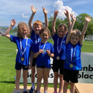 Nachwuchs Mehrkampf Meeting und Kid´s Athletics Mannschaftsbewerb in Fußach